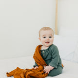Knit Swaddle Blanket - Powell