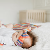 Knit Headband Bow - Serape