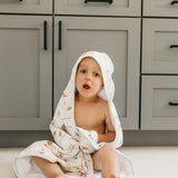 Premium Baby Knit Hooded Towel - Maui