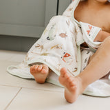 Premium Baby Knit Hooded Towel - Maui