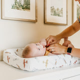 Premium Knit Diaper Changing Pad Cover - Ace
