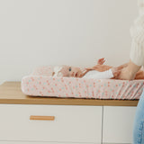 Premium Knit Diaper Changing Pad Cover - Cheery