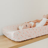 Premium Knit Diaper Changing Pad Cover - Cheery