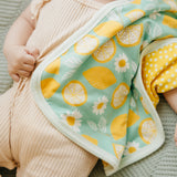 Three-Layer Security Blanket Set - Lemon