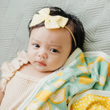Three-Layer Security Blanket Set - Lemon