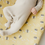 Premium Knit Diaper Changing Pad Cover - Honeycomb