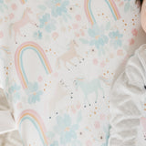 Premium Knit Fitted Crib Sheet - Whimsy