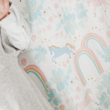 Premium Knit Fitted Crib Sheet - Whimsy