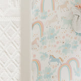 Premium Knit Fitted Crib Sheet - Whimsy