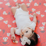 Premium Knit Fitted Crib Sheet - Elmo