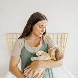 Newborn Knotted Gown - Rose