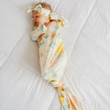 Newborn Knotted Gown - Rose