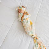 Newborn Knotted Gown - Rose