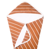 Premium Baby Knit Hooded Towel - Camel