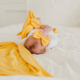 Bowtie Baby Bow - Banana
