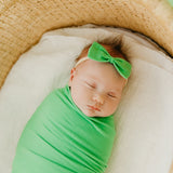 Bowtie Baby Bow - Lime