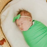 Bowtie Baby Bow - Lime