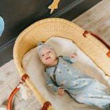 Newborn Knotted Gown - Neil