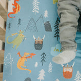 Premium Knit Fitted Crib Sheet - Viking