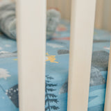 Premium Knit Fitted Crib Sheet - Viking