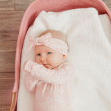Knit Headband Bow - Sweetie