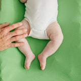 Premium Knit Diaper Changing Pad Cover - Lime