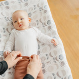 Premium Knit Diaper Changing Pad Cover - Eclipse