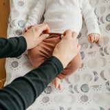Premium Knit Diaper Changing Pad Cover - Eclipse