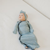 Newborn Knotted Gown - Starlight