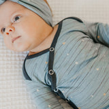 Newborn Knotted Gown - Starlight