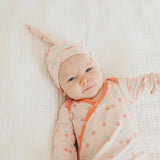 Newborn Knotted Gown - Cheery