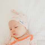 Top Knot Hat - Cheery