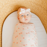 Ribbon Baby Bow - Cheery