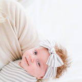 Knit Headband Bow - Everest
