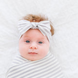 Knit Headband Bow - Everest