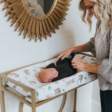 Premium Knit Diaper Changing Pad Cover - Noah