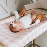 Premium Knit Diaper Changing Pad Cover - London