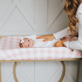 Premium Knit Diaper Changing Pad Cover - London