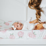 Premium Knit Diaper Changing Pad Cover - Grace