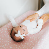 Premium Knit Diaper Changing Pad Cover - Lucy