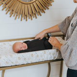 Premium Knit Diaper Changing Pad Cover - Chip