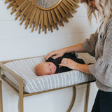 Premium Knit Diaper Changing Pad Cover - Midtown