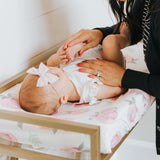 Premium Knit Diaper Changing Pad Cover - Grace