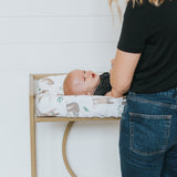 Premium Knit Diaper Changing Pad Cover - Noah