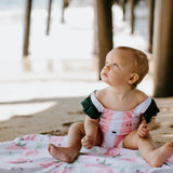 Premium Baby Knit Hooded Towel - Grace