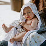 Premium Baby Knit Hooded Towel - Chip