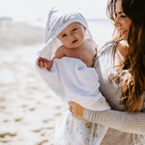 Premium Baby Knit Hooded Towel - Chip