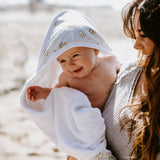 Premium Baby Knit Hooded Towel - Chip