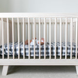 Premium Knit Fitted Crib Sheet - Scotland