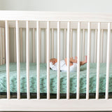 Premium Knit Fitted Crib Sheet - Poe